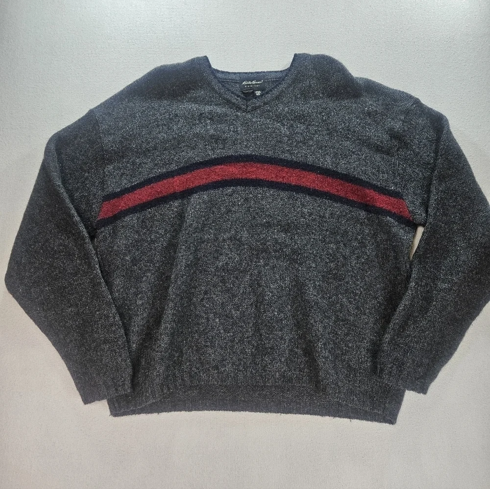 Vintage Eddie Bauer Wool Blend Sweater XXL Made in USA